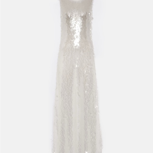 Norma Kamali - Sequin Sheer Maxi Dress - Picture 3 of 5